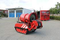 Berufsfeuerwehr Frankfurt LUF1 (Löschunterstützungsfahrzeug) am 18.08.19 beim Tag der offenen Tür der Feuerwehr Langenselbold 