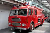 Dennis F101 Pump Escape, Baujahr 1956, im Isle of Man Motor Museum im Jurby am 01.05.2018