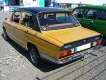 Heckansicht eines Triumph Dolomite 1300. Oldtimertreffen anläßlich des 150-jährigen Jubiläums des TÜV-Nord in Mülheim an der Ruhr.