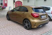 Goldige Mercedes A-Klasse in Oberdorf, 20.6.19