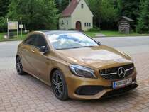 Goldige Mercedes A-Klasse in Oberdorf, 20.6.19