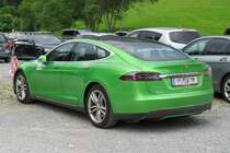 Tesla Model S in Tragöß, 20.6.19