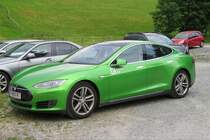 Tesla Model S in Tragöß, 20.6.19