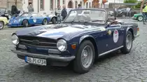 =Triumph TR 6 PI, Bj. 1973, unterwegs in Fulda anl. der SACHS-FRANKEN-CLASSIC im Juni 2019