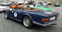 =Triumph TR 6 PI, Bj. 1973, unterwegs in Fulda anl. der SACHS-FRANKEN-CLASSIC im Juni 2019