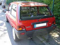 Heckansicht eines Rover 100. Mülheim an der Ruhr am 24.08.2019.