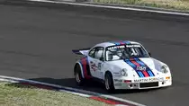 Porsche 911 Carrera RSR (1974), beim 47. AvD - Oldtimer Grand Prix, 9.-11. August 2019 / Nürburgring, Rennen4, Revival Deutsche Rennsport-Meisterschaft 1972 - 1981. Aufnahme 10.8.2019 von einer Zuschauer- Tribühne