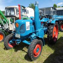 =Lanz 1616, ausgestellt bei der Traktorenaustellung der Fendt-Freunde Bad Bocklet im Juni 2019