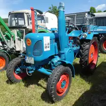 =Lanz 1616, ausgestellt bei der Traktorenaustellung der Fendt-Freunde Bad Bocklet im Juni 2019