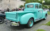 =Chevrolet 100-22, Bj. 1950, 5735 ccm, 300 PS, steht in Fulda anl. der SACHS-FRANKEN-CLASSIC im Juni 2019