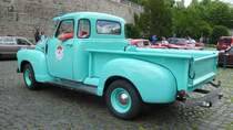 =Chevrolet 100-22, Bj. 1950, 5735 ccm, 300 PS, steht in Fulda anl. der SACHS-FRANKEN-CLASSIC im Juni 2019