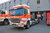 Feuerwehr Kassel Mercedes Benz Actros WLF1 am 25.08.19 beim Tag der offenen Tür
