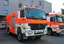 Feuerwehr Kassel Mercedes Benz Actros TLF am 25.08.19 beim Tag der offenen Tür