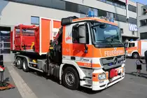 Feuerwehr Kassel Mercedes Benz Actros WLF Kran am 25.08.19 beim Tag der offenen Tür