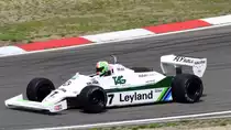 Williams FW07/C (1981),Fahrer: Cantillon Mike, IE, Rennen 1 - FIA Masters Historic Formula One Championship, 47. AvD-Oldtimer-Grand-Prix 2019, Samstag 10.08.2019 von der Zuschauertribühne