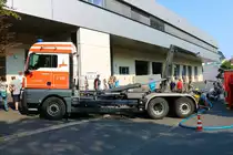 Feuerwehr Kassel MAN TGX WLF am 25.08.19 beim Tag der offenen Tür