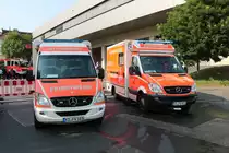 Feuerwehr Kassel Mercedes Benz Sprinter RTW am 25.08.19 beim Tag der offenen Tür