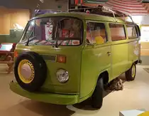 =VW T2 steht als Anschauungsobjekt im WORTREICH BAD HERSFELD, Juli 2019