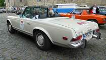 =MB 280 SL, Bj. 1969, 170 PS, gesehen in Fulda anl. der SACHS-FRANKEN-CLASSIC im Juni 2019