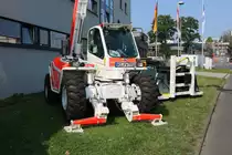 Feuerwehr Kassel Teleskoplader am 25.08.19 beim Tag der offenen Tür