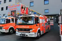 Feuerwehr Kassel Mercedes Benz Atego DLK 23/12 am 25.08.19 beim Tag der offenen Tür