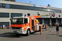 Feuerwehr Kassel Mercedes Benz Atego DLK 23/12 am 25.08.19 beim Tag der offenen Tür