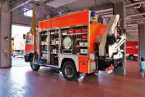 Feuerwehr Kassel MAN RW-Kran am 25.08.19 beim Tag der offenen Tür