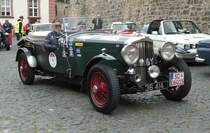 =Bentley 41/4-Seater Open Tourer, Bj. 1936, 3500 ccm, 126 PS, gesehen in Fulda anl. der SACHS-FRANKEN-CLASSIC im Juni 2019