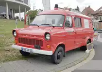 =Ford Transit steht im August 2019 in Oberelsbach