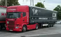 =Scania von FZAtrans rastet im August 2019 an der A 3