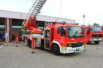 Feuerwehr Dieburg Mercedes Benz Atego DLK 23/12 am 01.09.19 beim Tag der offenen Tür