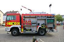 Feuerwehr Dieburg MAN TGM TLF20/40 am 01.09.19 beim Tag der offenen Tür