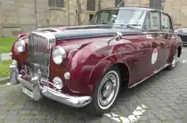=Bentley S2, Bj. 1961, 6218 ccm, 130 PS, steht in Fulda anl. der SACHS-FRANKEN-CLASSIC im Juni 2019