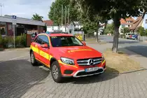 Feuerwehr Dieburg Mercedes Benz GLC KdoW am 01.09.19 beim Tag der offenen Tür