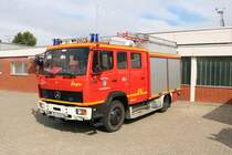 Feuerwehr Dieburg Mercedes Benz LF16 am 01.09.19 beim Tag der offenen Tür
