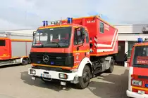 Feuerwehr Dieburg Mercedes Benz WLF am 01.09.19 beim Tag der offenen Tür