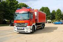 Feuerwehr Dieburg Mercedes Benz Actros WLF am 01.09.19 beim Tag der offenen Tür