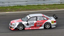 Audi V 8 Quattro  DTM (1992), Fahrer: Werner, Anton (Landshut). Qualifying zum Rennen 10, Tourenwagen Classic 47. AvD-Oldtimer-Grand-Prix 2019, Samstag 10.08.2019 von der Zuschauertribühne.