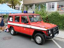 Feuerwehr Kronberg im Taunus Mercedes Benz G-Klasse KdoW am 01.09.19 beim Tag der offenen Tür