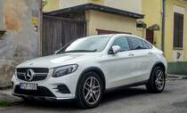 Mercedes-Benz GLC COupé, gesehen in Pécs, Sommer, 2019