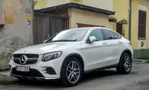 Mercedes-Benz GLC COupé, gesehen in Pécs, Sommer, 2019