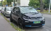 BMW i3 Facelift, gesehen in Pécs, Sommer, 2019