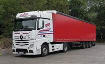 =MB Actros von GSF rastet im September 2019 an der A 7