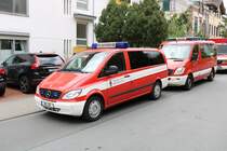 Feuerwehr Kronberg im Taunus Mercedes Benz Vito MTW am 01.09.19 beim Tag der offenen Tür