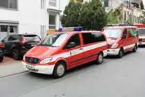 Feuerwehr Kronberg im Taunus Mercedes Benz Vito MTW am 01.09.19 beim Tag der offenen Tür