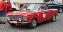 =BMW 1600 Cabrio, gesehen in Fulda anl. der SACHS-FRANKEN-CLASSIC im Juni 2019