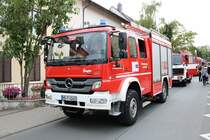 Feuerwehr Kronberg im Taunus Mercedes Benz Atego LF10 Kats am 01.09.19 beim Tag der offenen Tür