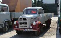 Borgward Lkw Pritsche am 31.8.2019 bei Fa. Lachmann in Natrup Hagen.