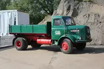 Auch der Oldtimer Henschel LKW von Josef Weber war als Gastfahrzeug bei der Fa. Lachmann in Natrup Hagen ausgestellt, wo man am 31.08.2019 das 100jährige Firmenjubiläum feierte.