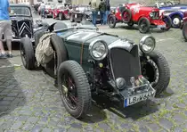 =Riley Preston 12/4, Bj. 1937, 1446 ccm, 80 PS, gesehen in Fulda anl. der SACHS-FRANKEN-CLASSIC im Juni 2019
